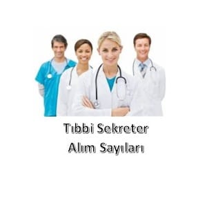 Yıllara Göre Tıbbi Sekreterlik Alımları