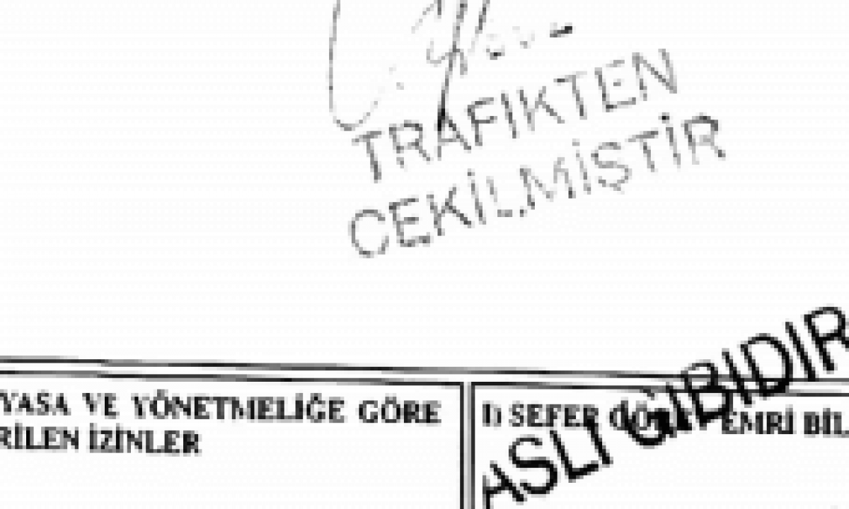 Arac Trafikten Cekme Islemi Ve Sorgulamasi Nasil Yapilir